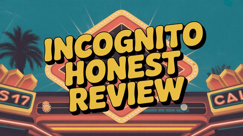 Image: A Straight‑Forward Verdict on Incognito Casino UK